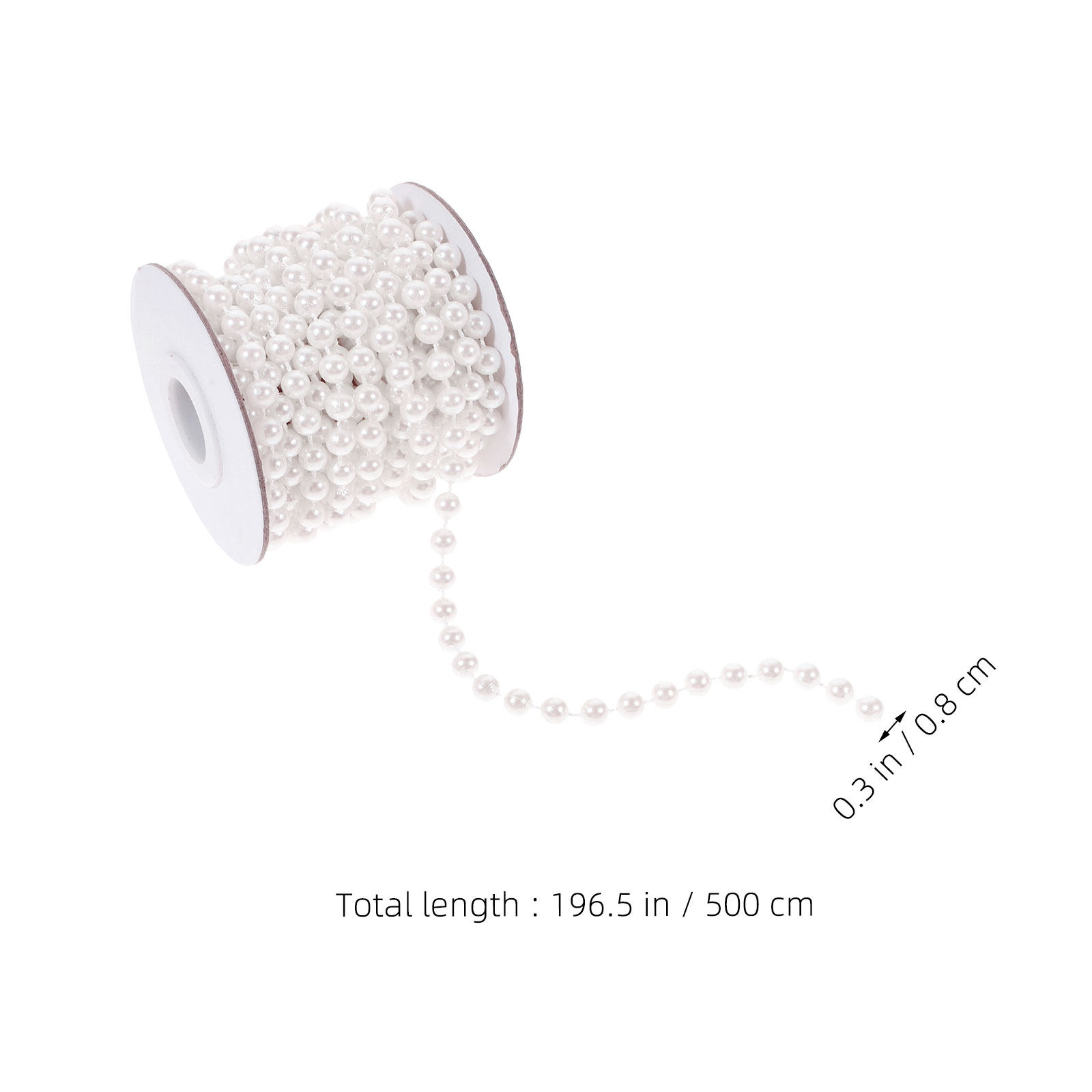 5M Faux Pearl Garland Roll Pea - Christmas Craft Embellishment recensione e prezzo