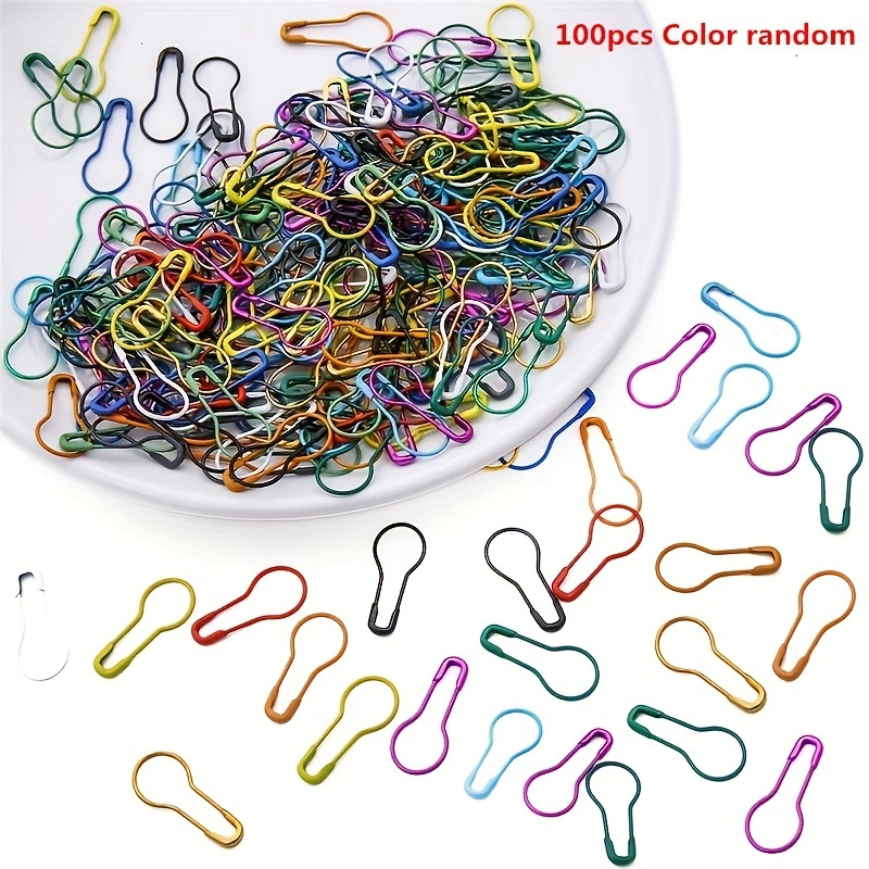 100pcs Mix Safety Pins Metal G - Pom Pom Maker Tool recensione e prezzo