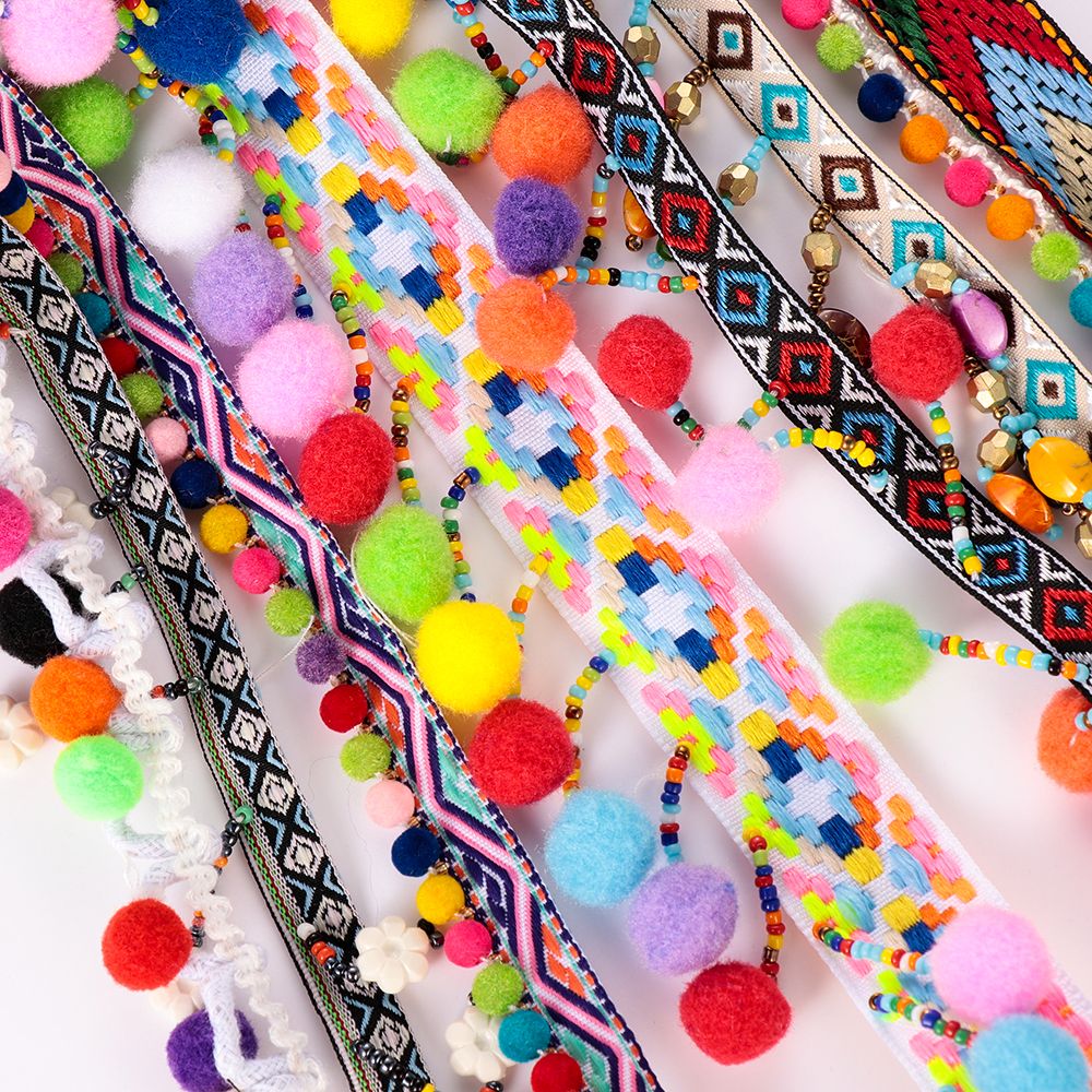 1yard Bohemia Tassel Lace Trim - Lace Ribbon Trim recensione e prezzo