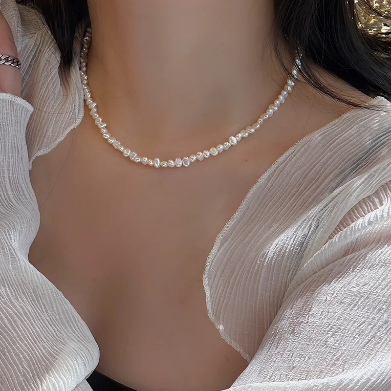 Hengsheng 4-5mm Baroque Freshw - Pearl Trim Chain recensione e prezzo