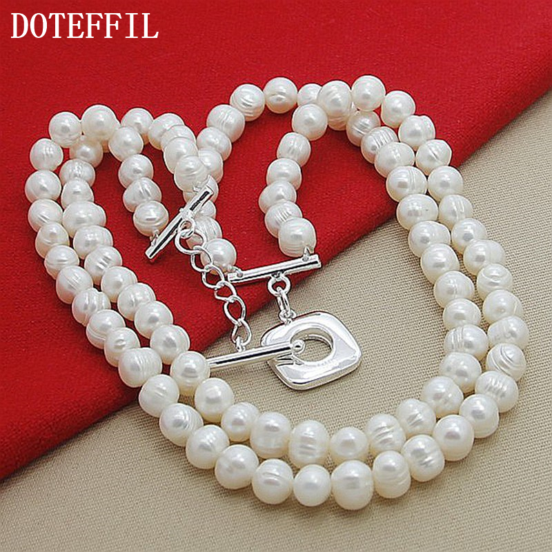 DOTEFFIL 8mm Double White Natu - Pearl Trim Chain recensione e prezzo