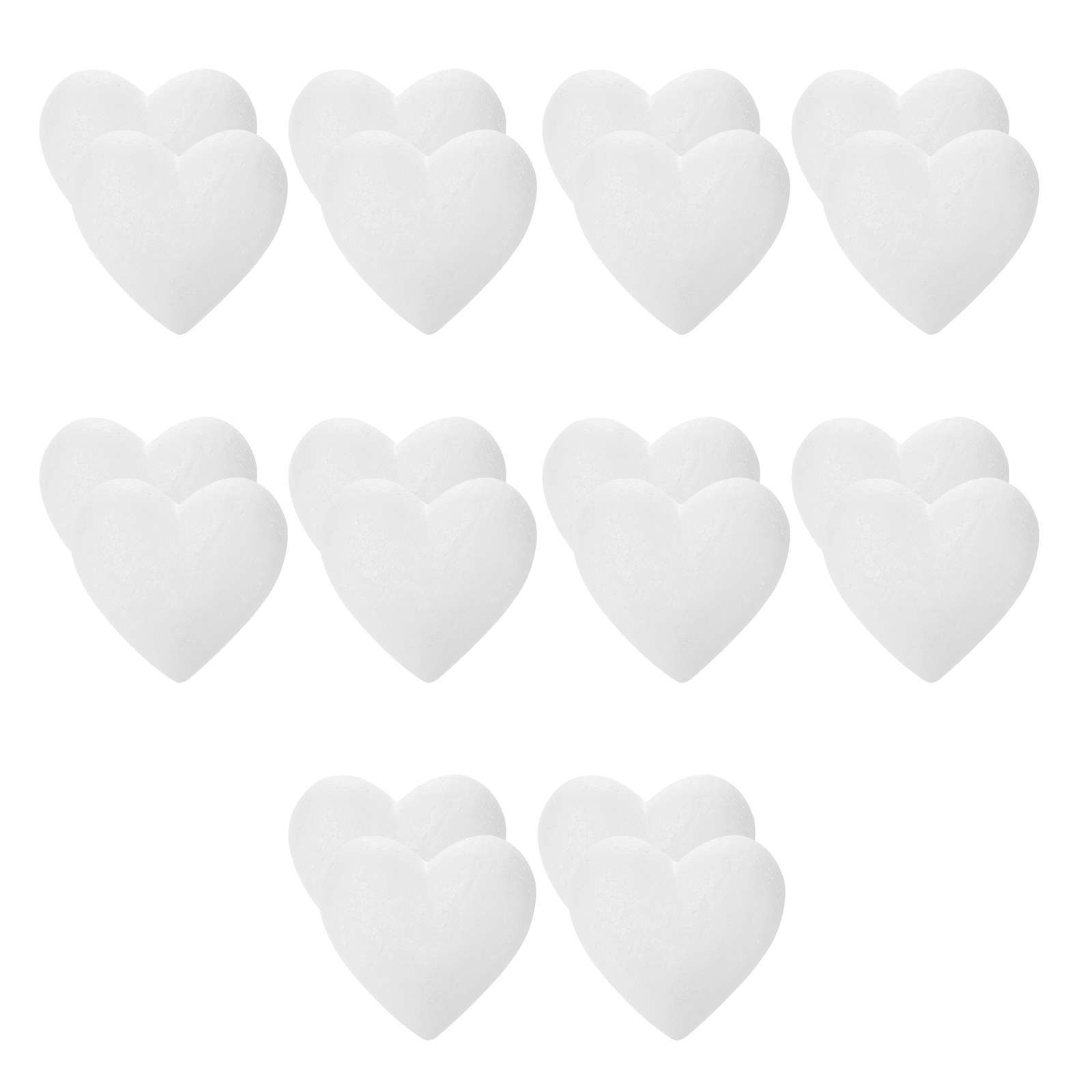20Pcs Smooth Foam Heart Balls  - Embellish Craft recensione e prezzo