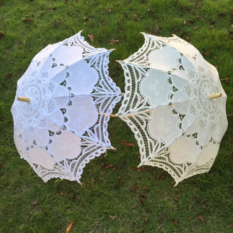 New Vintage Lace Umbrella Hand - Embroidery Craft recensione e prezzo