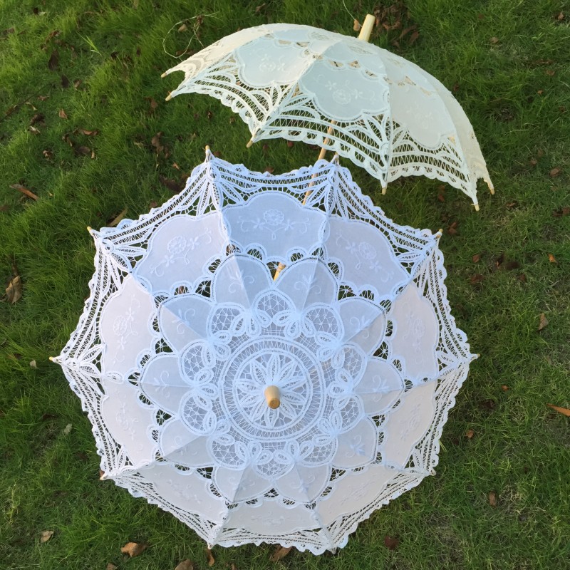 New Vintage Lace Umbrella Hand - Embroidery Craft recensione e prezzo
