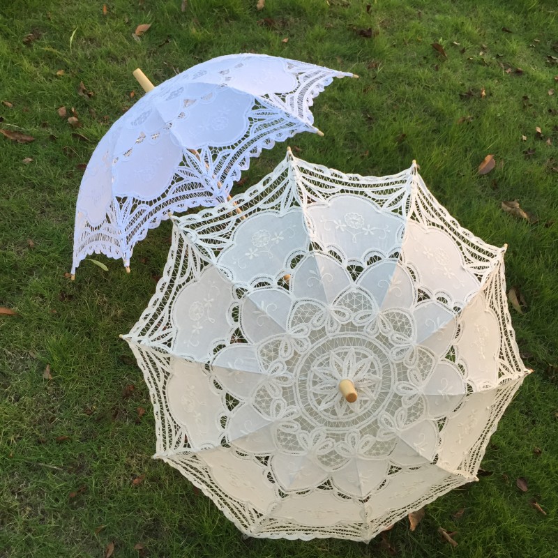 New Vintage Lace Umbrella Hand - Embroidery Craft recensione e prezzo