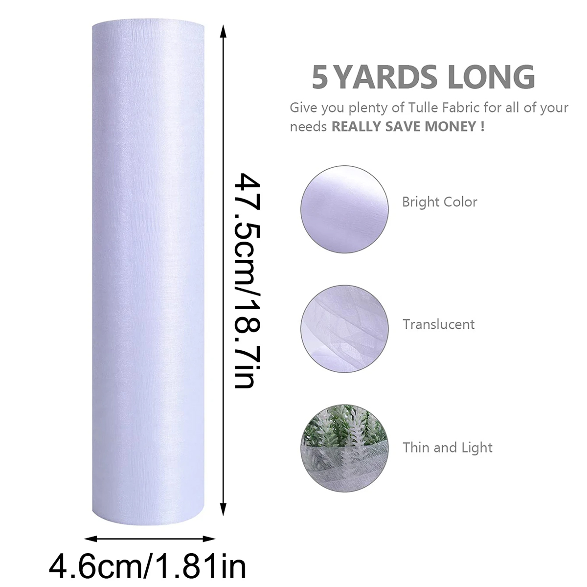Crystal Organza Fabric Tulle - - Organza Ribbon Spool recensione e prezzo