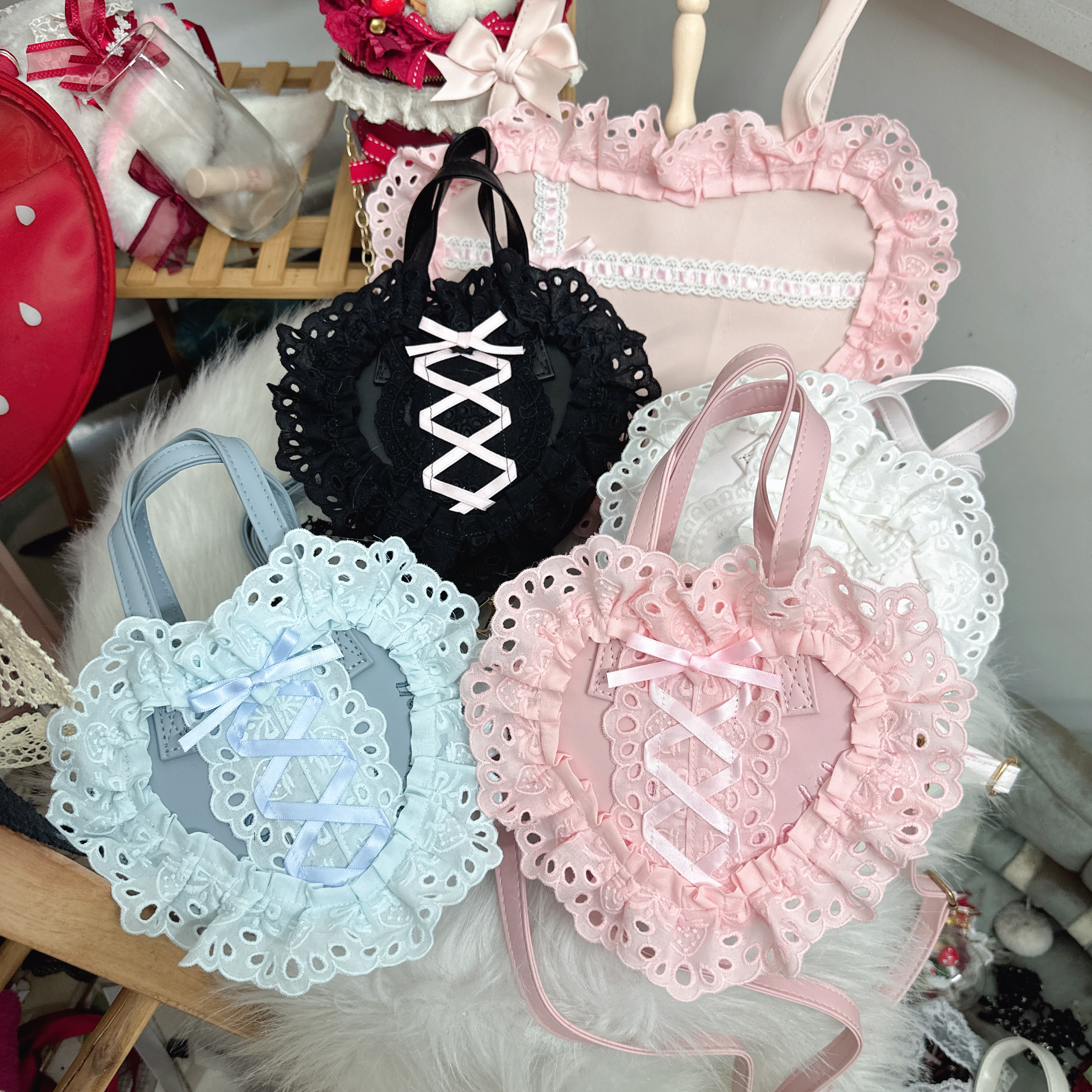 Japanese Daily Out Dating Loli - Lace Ribbon Trim recensione e prezzo