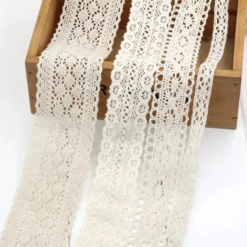 Ivory White Cotton Lace Trim R - Lace Ribbon Trim recensione e prezzo
