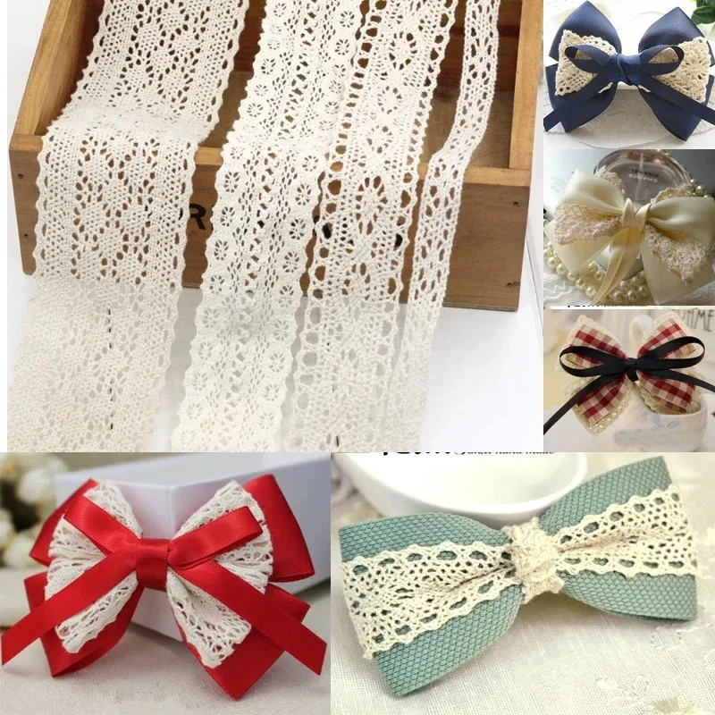 Ivory White Cotton Lace Trim R - Lace Ribbon Trim recensione e prezzo