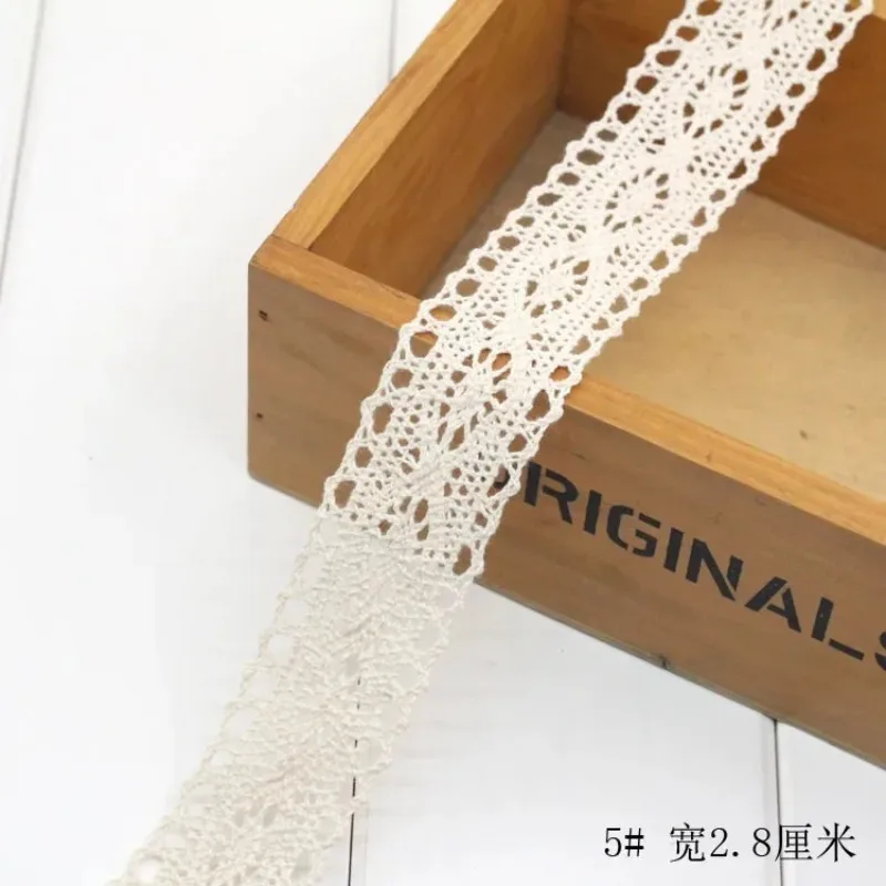 Ivory White Cotton Lace Trim R - Lace Ribbon Trim recensione e prezzo