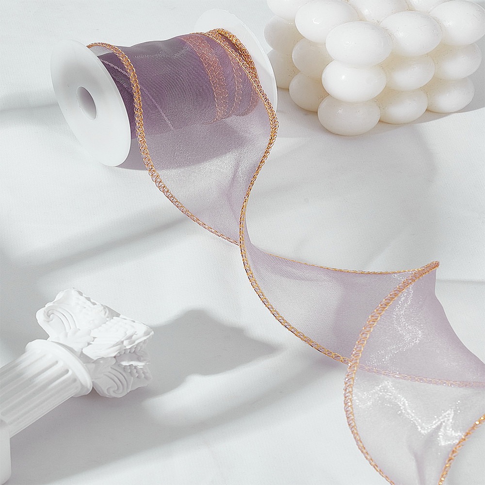 5 Yards Polyester Organza Ribb - Organza Ribbon Spool recensione e prezzo