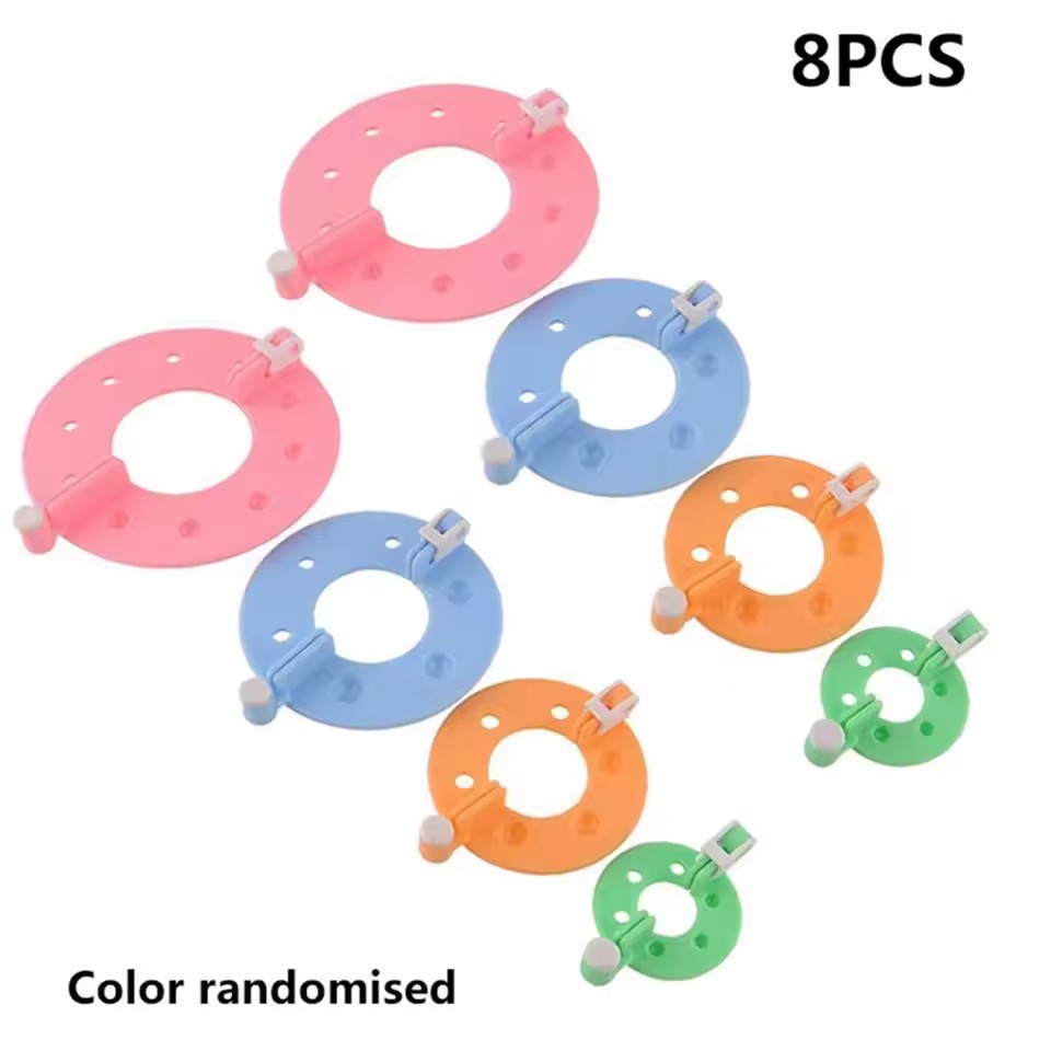 8PCS 4 Sizes Fluff Ball Weaver - Pom Pom Maker Tool recensione e prezzo