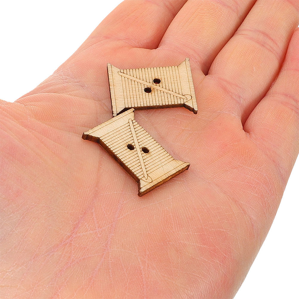 100Pcs Wooden Embroidery Floss - Embroidery Craft recensione e prezzo