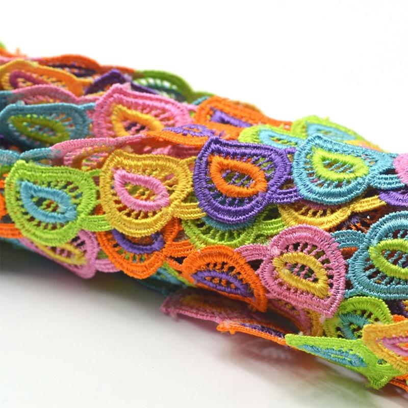 R1WE 15 Yards 2.5cm Colorful H - Lace Ribbon Trim recensione e prezzo