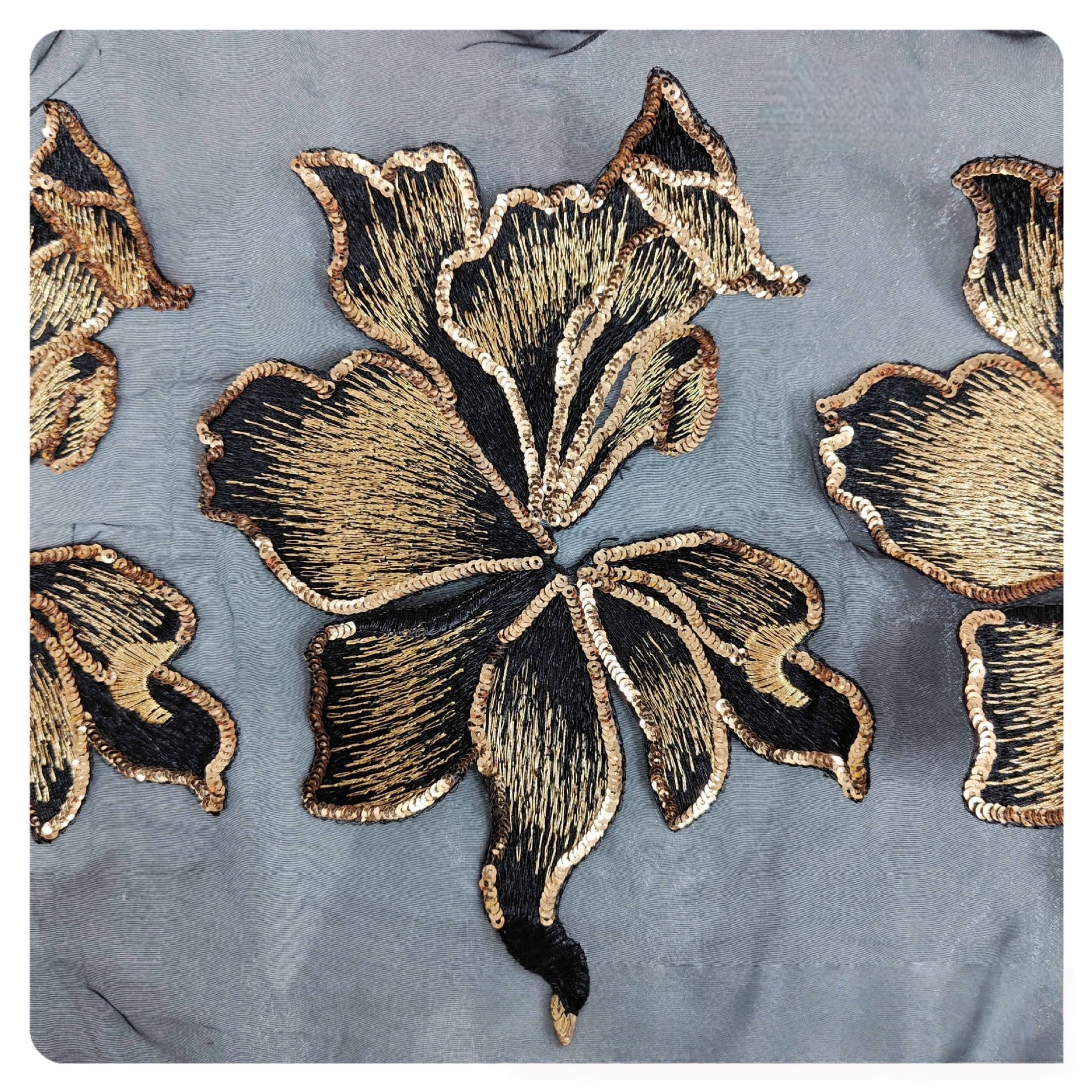 Organza Embroidery Applique Pa - Embellish Craft recensione e prezzo