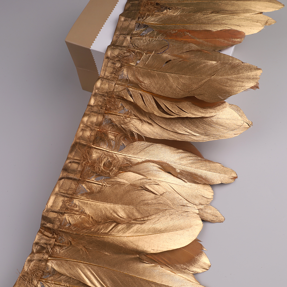 10Meters Goose Feathers on Tap - Feather Trim Marabou recensione e prezzo