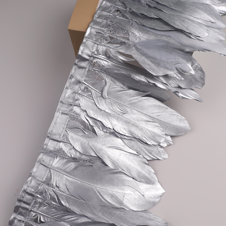 10Meters Goose Feathers on Tap - Feather Trim Marabou recensione e prezzo