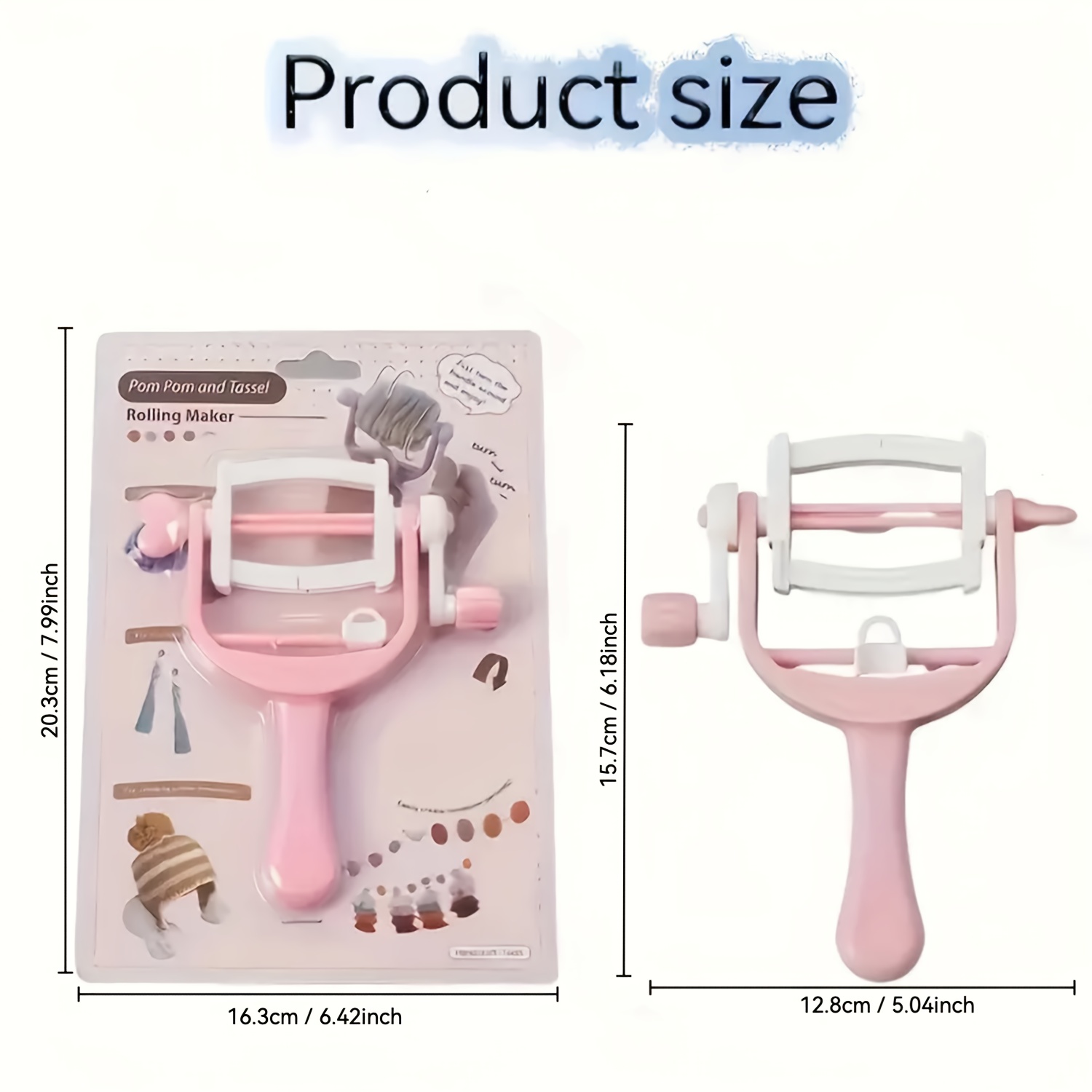 Hand-cranked Winding Coil Fur  - Pom Pom Maker Tool recensione e prezzo