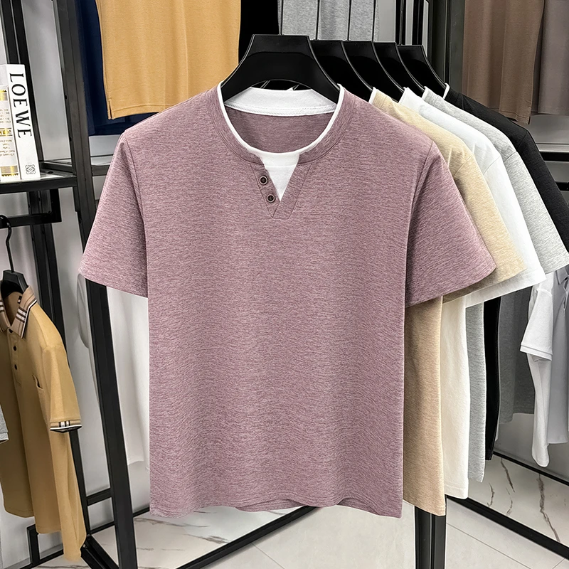Men's Minimalist Henley Neck T - Embellish Knit recensione e prezzo