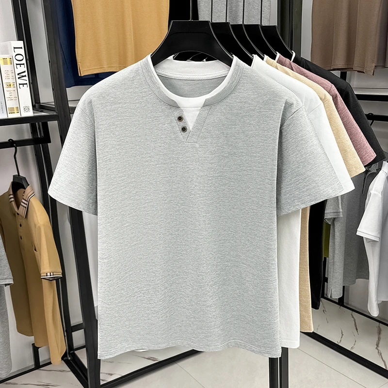 Men's Minimalist Henley Neck T - Embellish Knit recensione e prezzo