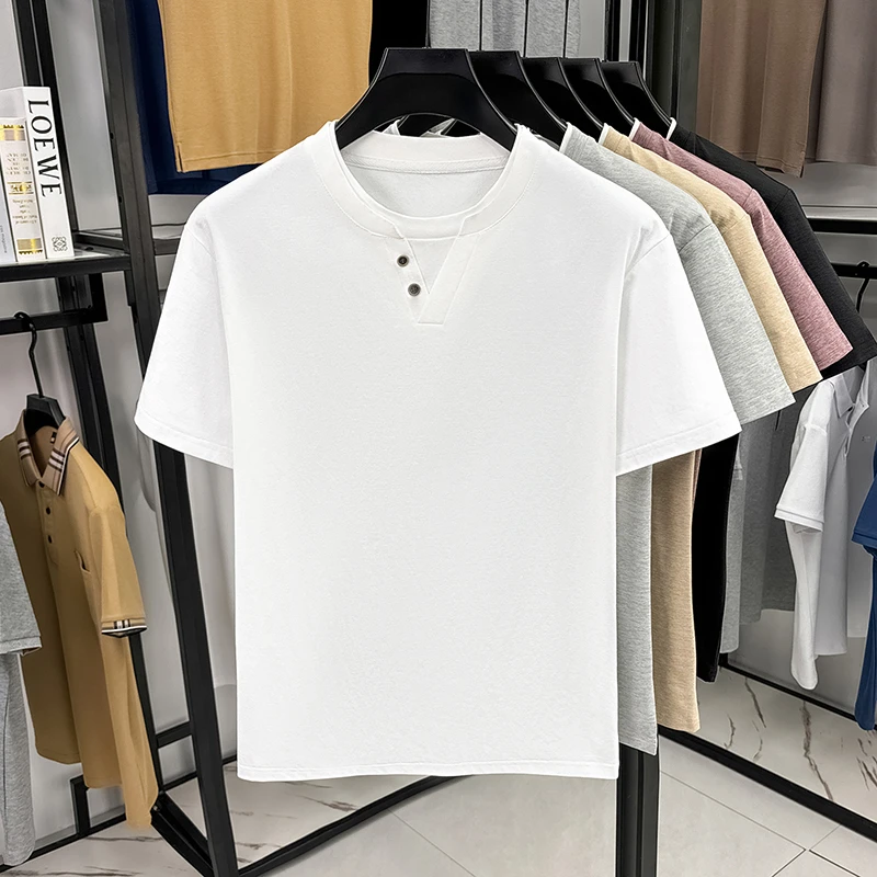 Men's Minimalist Henley Neck T - Embellish Knit recensione e prezzo