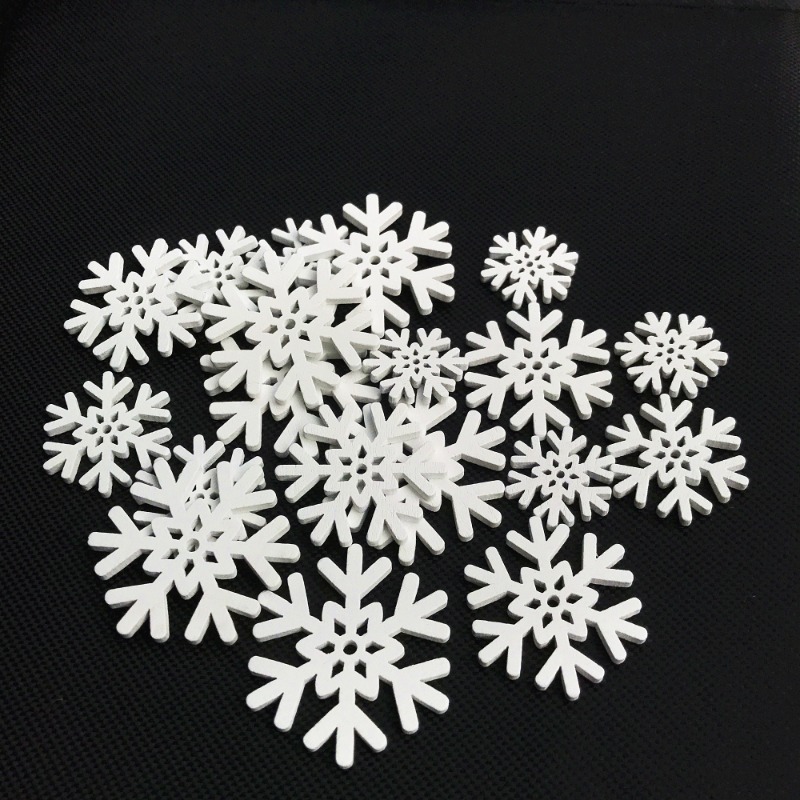 50pcs 20mm 25mm 30mm 35mm Mix  - Christmas Craft Embellishment recensione e prezzo