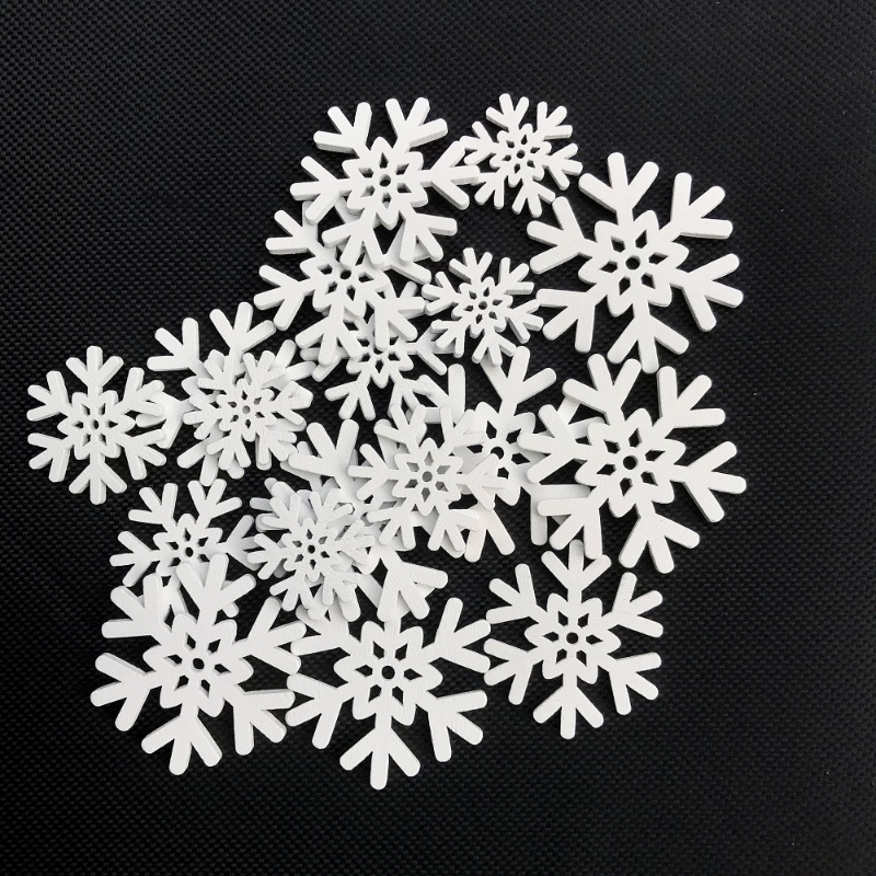 50pcs 20mm 25mm 30mm 35mm Mix  - Christmas Craft Embellishment recensione e prezzo