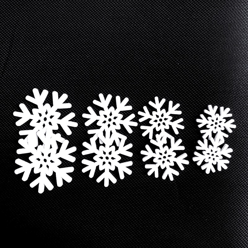 50pcs 20mm 25mm 30mm 35mm Mix  - Christmas Craft Embellishment recensione e prezzo