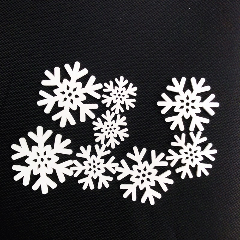 50pcs 20mm 25mm 30mm 35mm Mix  - Christmas Craft Embellishment recensione e prezzo