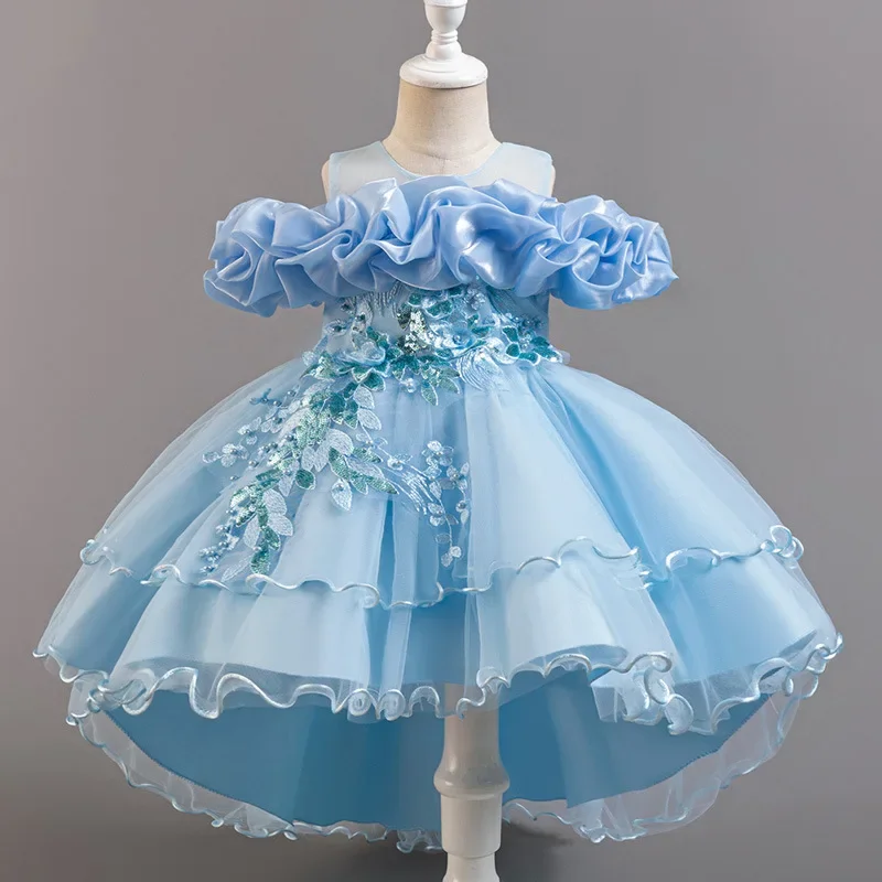 Fashion Flower Girl Dresses fo - Lace Ribbon Trim recensione e prezzo