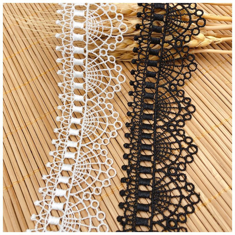 Hollow Embroidery Clavicle Cha - Lace Ribbon Trim recensione e prezzo
