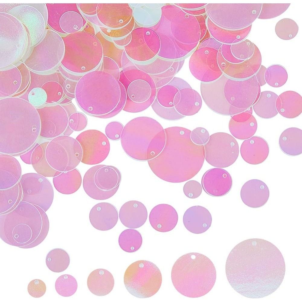 1800Pcs 6 Sizes Loose Sequin F - Embroidery Craft recensione e prezzo
