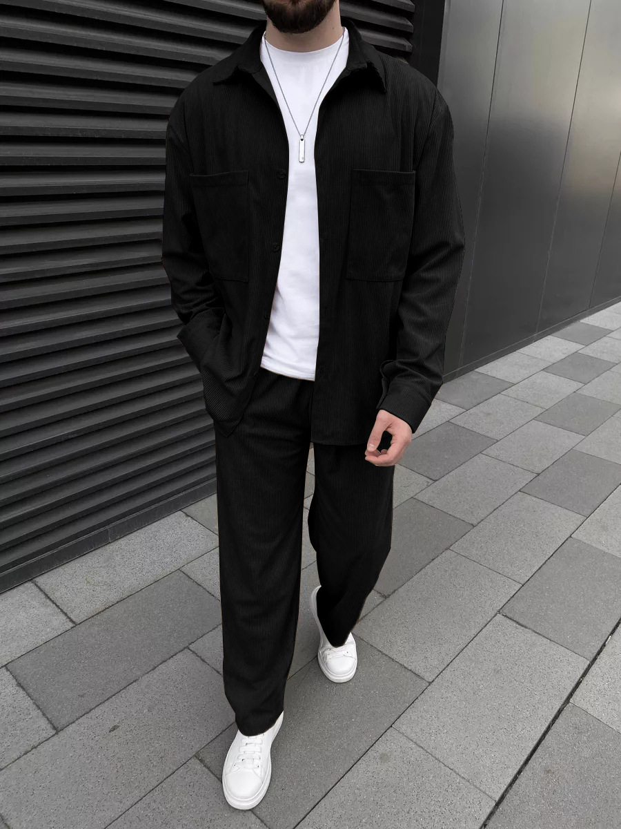 Men's corduroy two-piece outfi - Embellish Knit recensione e prezzo