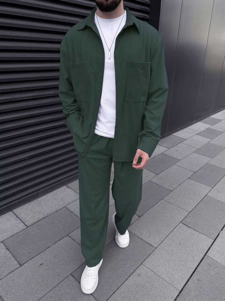 Men's corduroy two-piece outfi - Embellish Knit recensione e prezzo