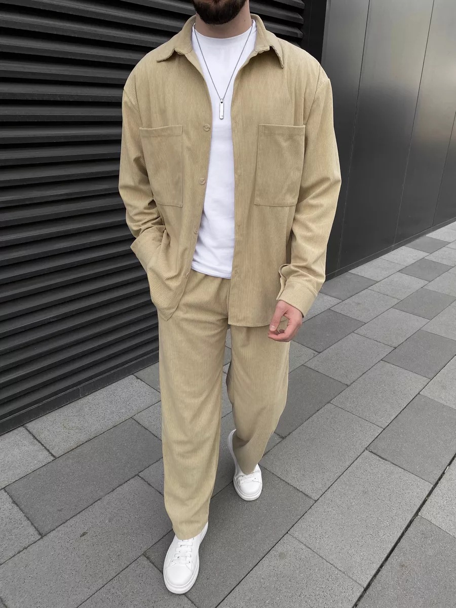 Men's corduroy two-piece outfi - Embellish Knit recensione e prezzo