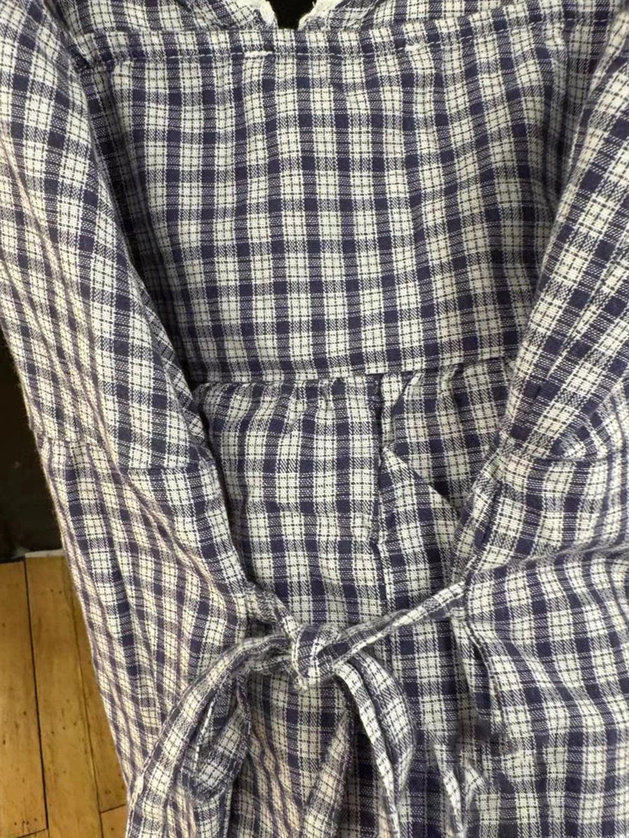 Navy Plaid Tank Shorts 2 Piece - Elastic Lace Trim recensione e prezzo
