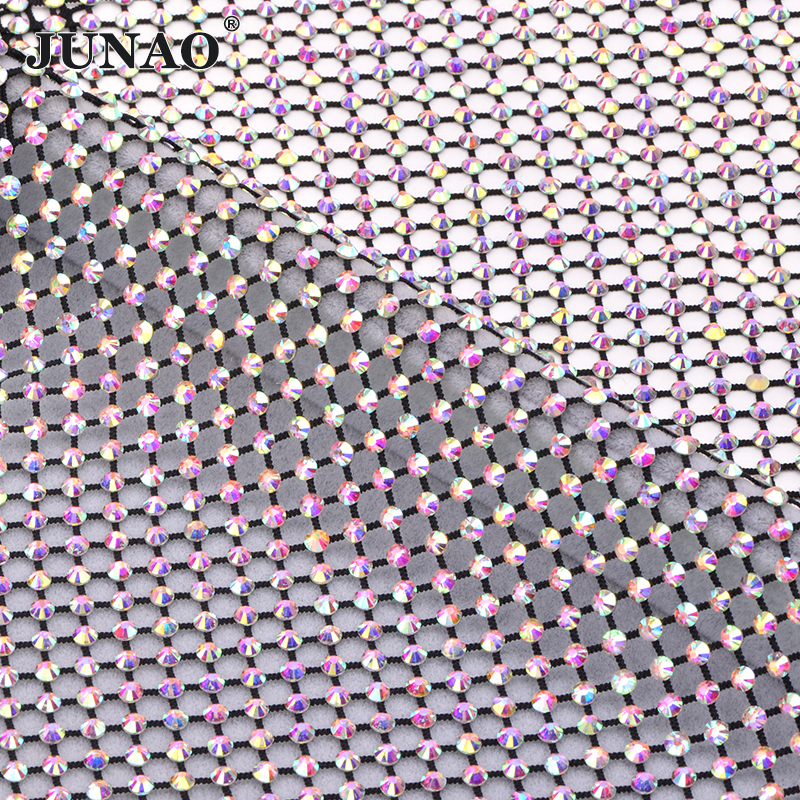 JUNAO 1x1.5 Meter SS12 SS16 Bl - Crystal Mesh Fabric recensione e prezzo