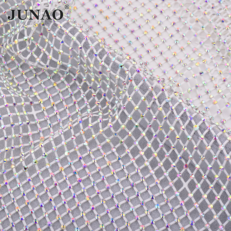 JUNAO 1x1.5 Meter SS12 SS16 Bl - Crystal Mesh Fabric recensione e prezzo