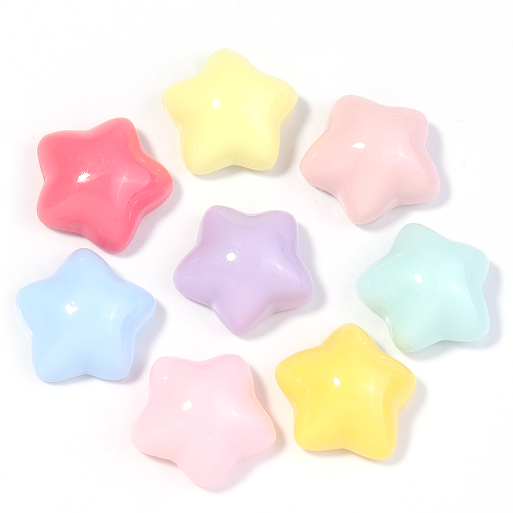 50pcs/lot 16mm Colorful Star R - Embellish Craft recensione e prezzo