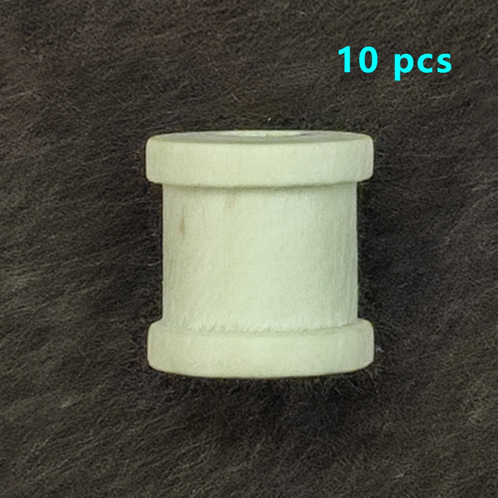 5/10PCS Wooden Bobbins Spools  - Organza Ribbon Spool recensione e prezzo
