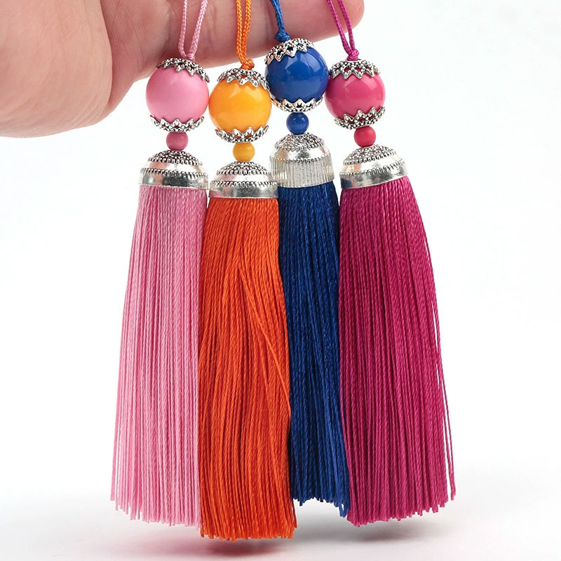 1/3/5pcs Silk Tassel Fringe Br - Beaded Trim Fringe recensione e prezzo