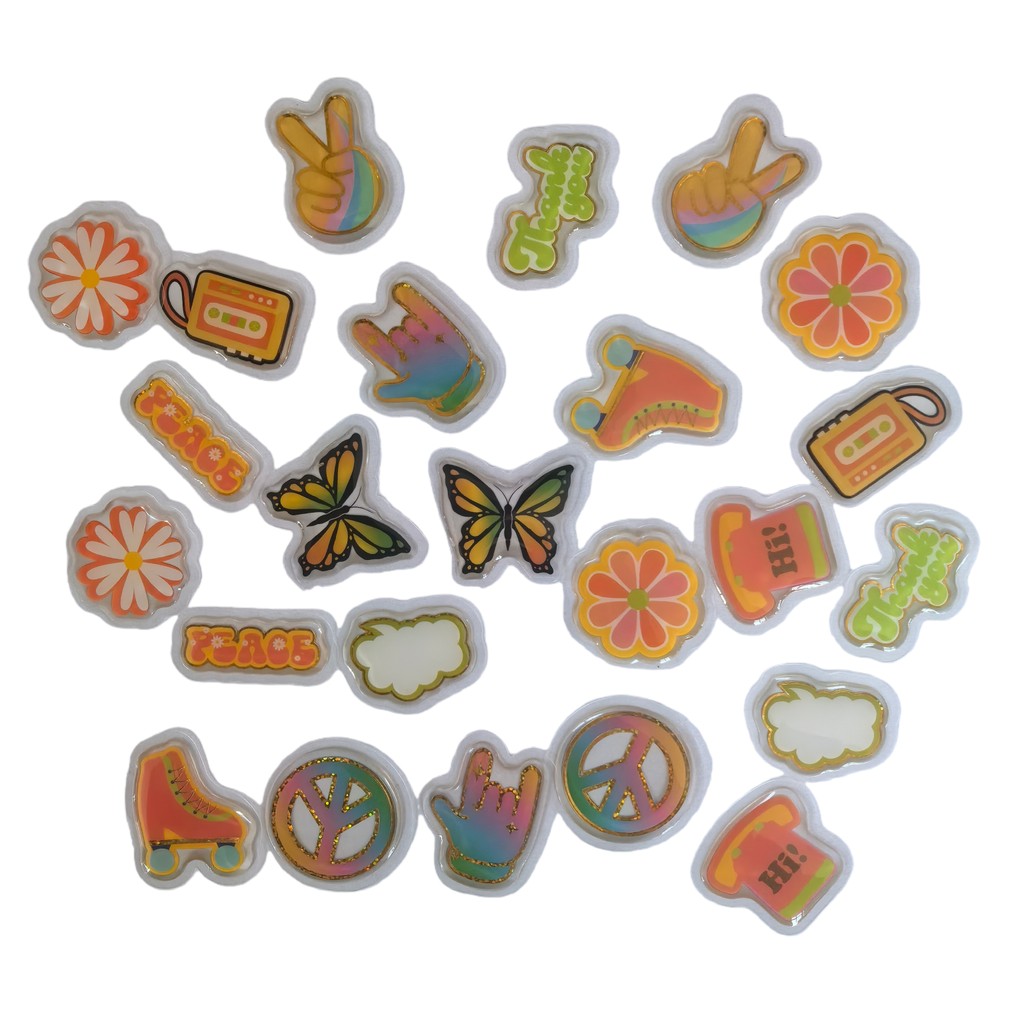 45 Pcs Adorable Epoxy Stickers - Craft Embellishment World recensione e prezzo