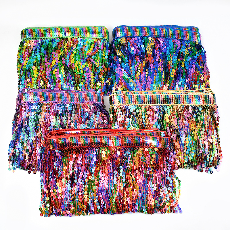 5/10Yards Sequin Fringe Tassel - Beaded Trim Fringe recensione e prezzo