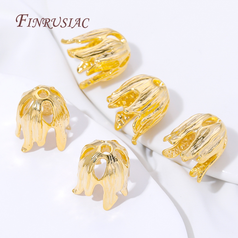 18K Gold Plated Tassel End Cap - Beaded Trim Fringe recensione e prezzo