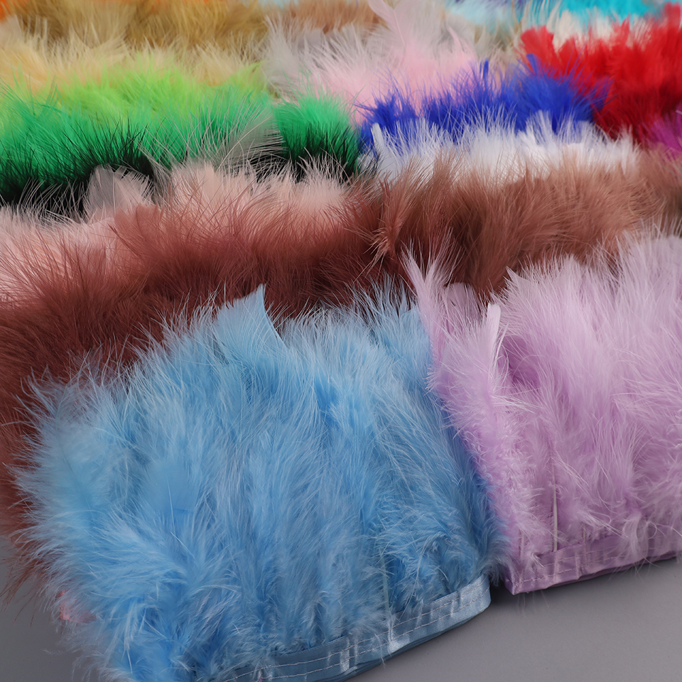 10-15cm Turkey Feathers Trim F - Feather Trim Marabou recensione e prezzo