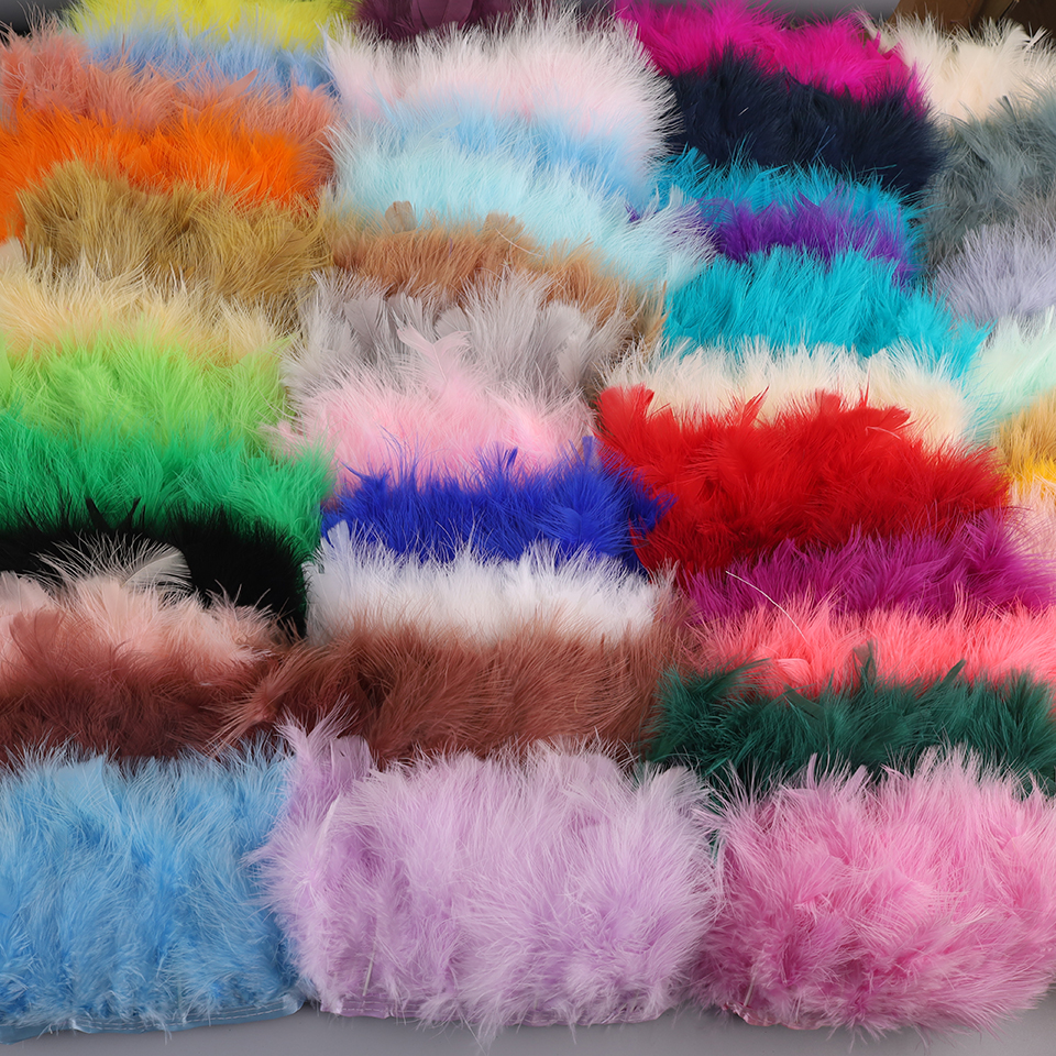 10-15cm Turkey Feathers Trim F - Feather Trim Marabou recensione e prezzo