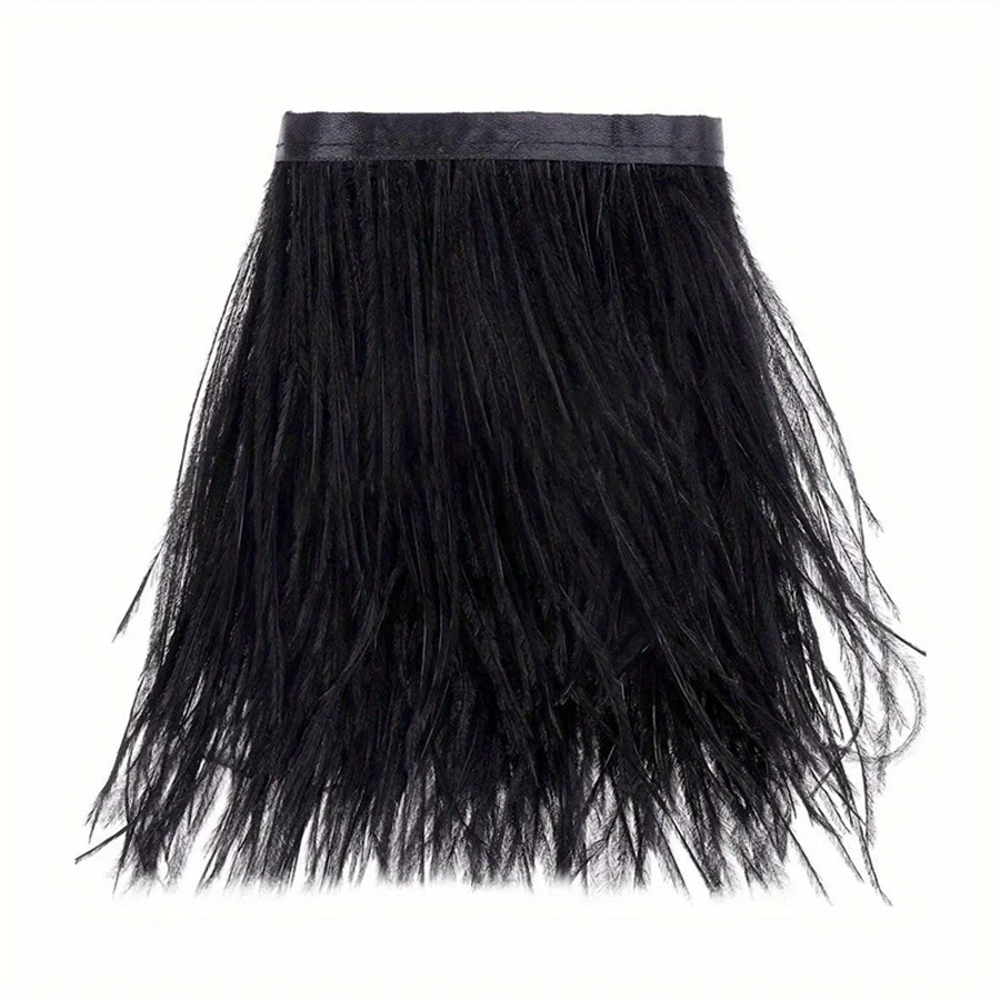 1/10M Natural Plume Black Ostr - Feather Trim Marabou recensione e prezzo