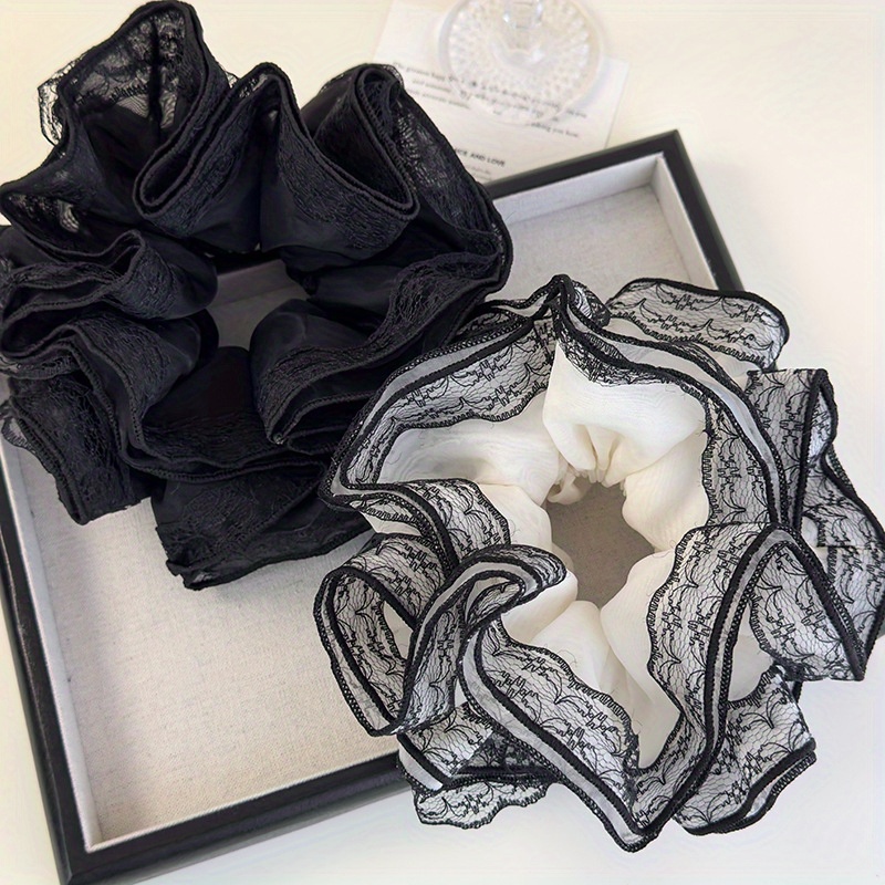 Luxury Lace Trim Ponytail Hold - Elastic Lace Trim recensione e prezzo