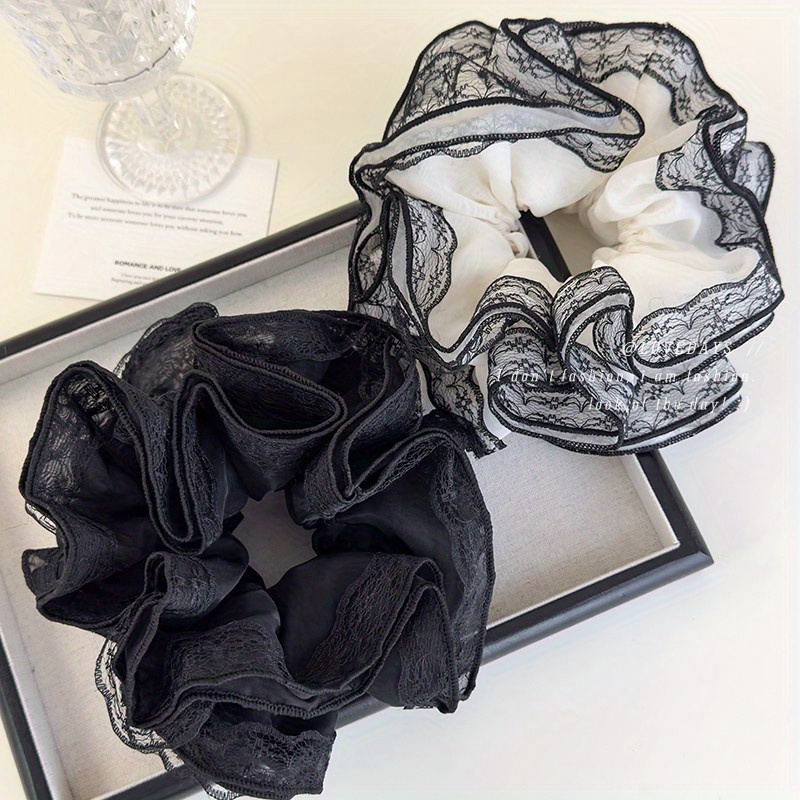 Luxury Lace Trim Ponytail Hold - Elastic Lace Trim recensione e prezzo