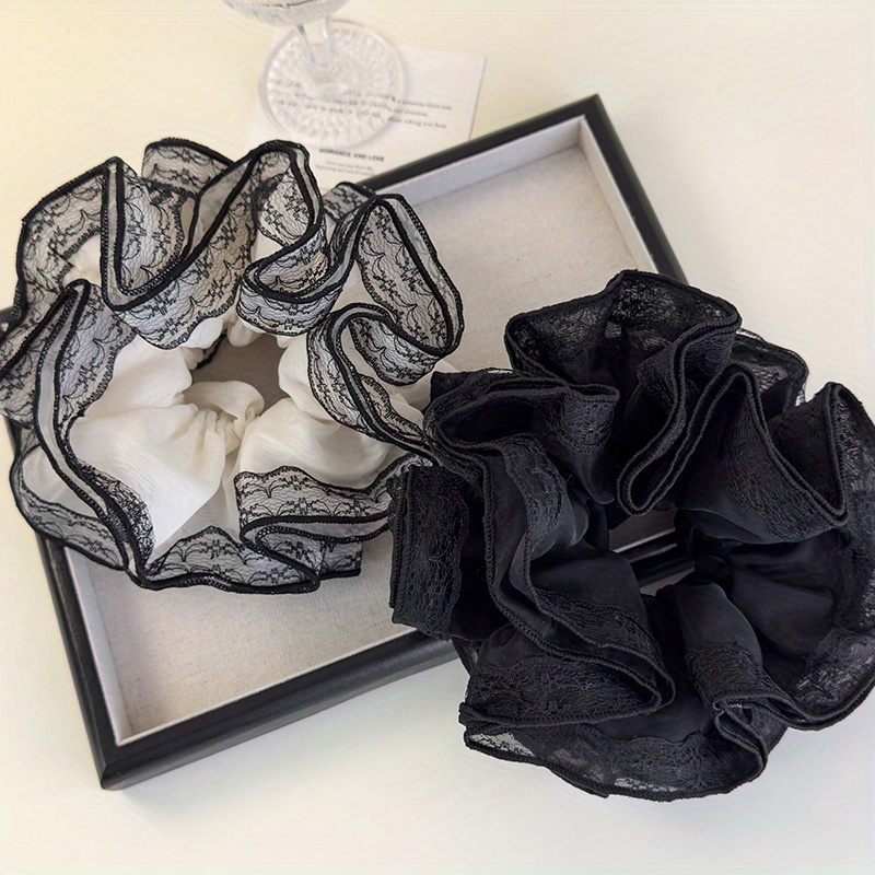 Luxury Lace Trim Ponytail Hold - Elastic Lace Trim recensione e prezzo